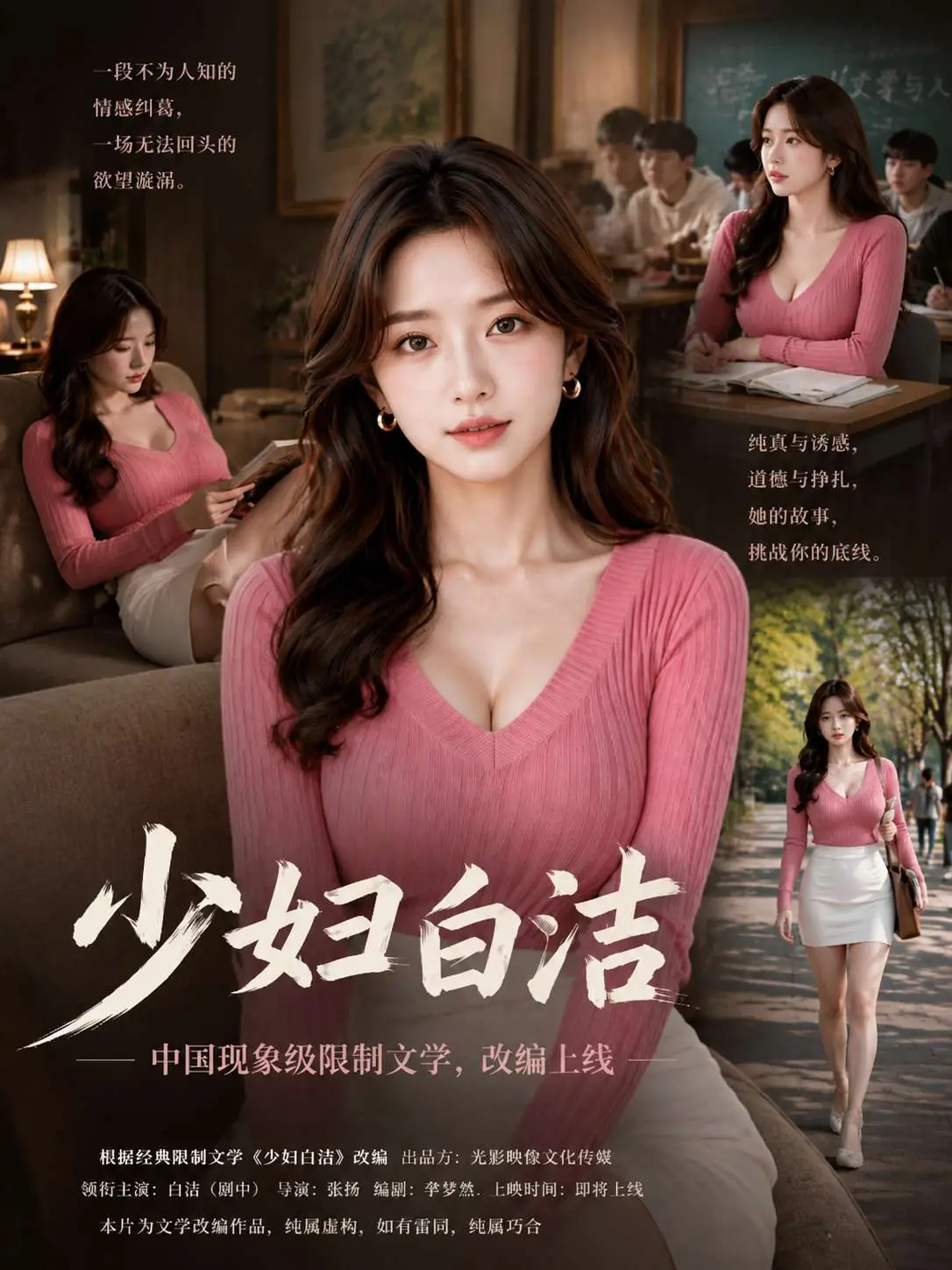 白洁美女艳遇海报