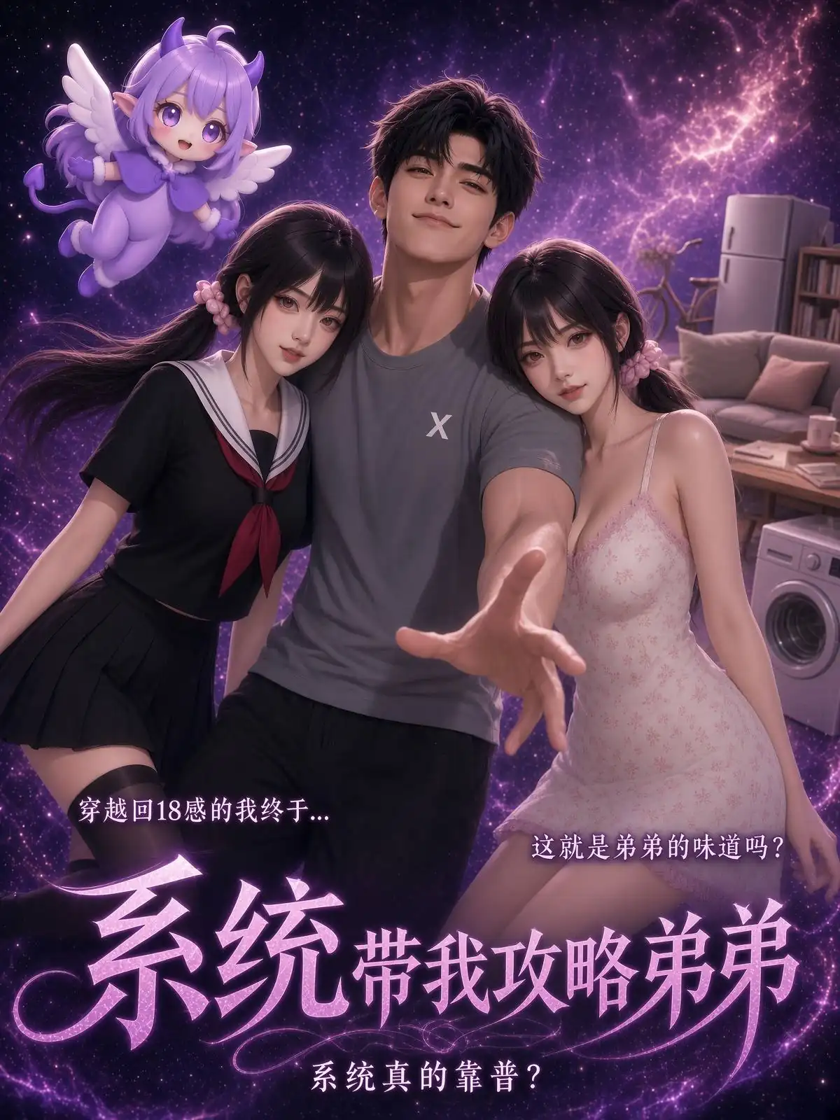 我给霸总管食堂海报