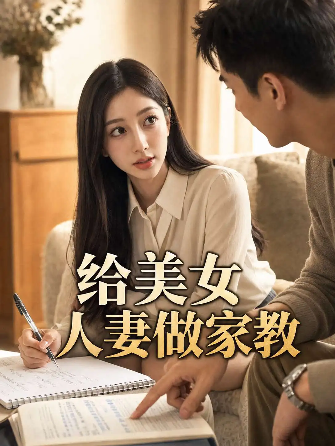 美女人妻的家教海报